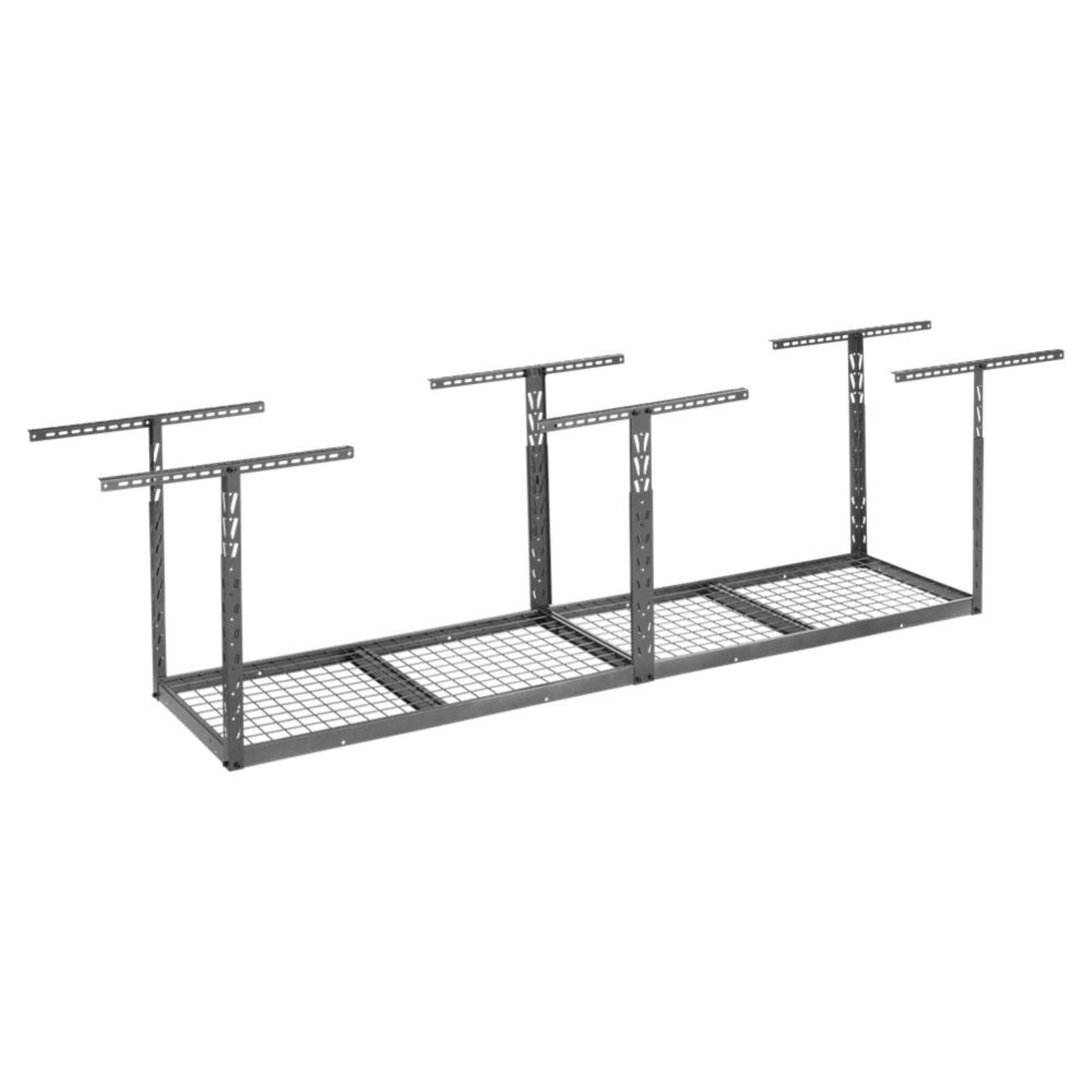 Gladiator, Overhead GearLoft Storage Rack 2 x 8ft., Width 24 in, Depth 96 in, Material Steel, Model# GALS28M2KG